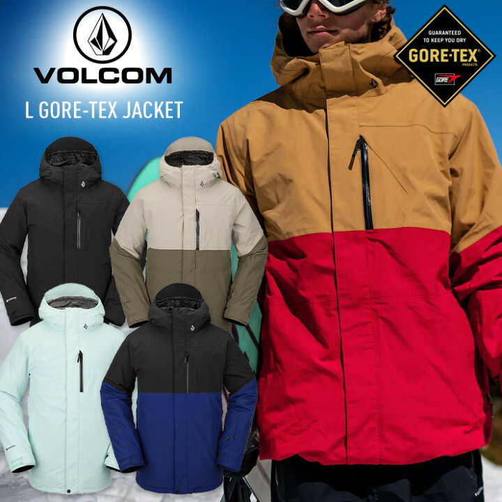 楽天市場】正規品 22-23 VOLCOM ボルコム L GORE-TEX JACKET エル  