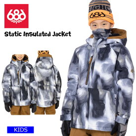 22-23 686 シックスエイトシックス Static Insulated Jacket ジャケット スノーボード スノーウェア【ぼーだまん】