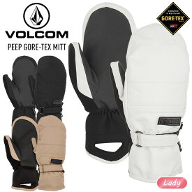正規品 23-24 VOLCOM ボルコム PEEP GORE-TEX MITT ゴアテックス グローブ ミトン 女性用 スノーボードグローブ スキーグローブ 手袋 防寒 【ぼーだまん】