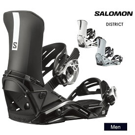 SALOMON サロモン DISTRICT ディストリクト 23-24 2024 スノーボード ビンディング バインディング メンズ