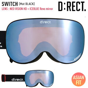 D:RECT fBNg Xm[{[h S[O SWITCH J[FMat BLACK YFNEOVISON HD ICE.BLUE Revo mirror  yځ[܂z