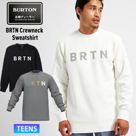 23-24 BURTON バートン BRTN Crewneck Sweatshirt スノーボード スウェット メンズ 長袖 クルーネック
