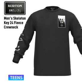 23-24 BURTON バートン Men's Skeleton Key 24 Fleece Crewneck スノーボード フリースティーンズ スキー