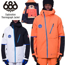 23-24 686 シックスエイトシックス Exploration Thermagraph Jacket スノーボード エクスプラレイション サーマグラフ ジャケット スノーボード スキー ウェア NASA ナサ 【楽天ぼーだまん】