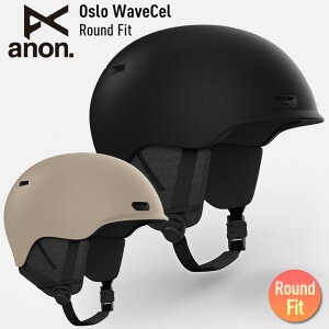 ���K�i 24-25 anon �A�m�� Oslo WaveCel Round Fit Helmet �I�X�� �E�F�[�u�Z�� �w�����b�g �X�m�[�{�[�h �X�L�[ �o�[�g�� W25JP-242741
