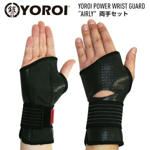 YOROI POWER WRIST GUARD AIRLY C XgK[h GA[  veN^[ Xm[{[h XL[
