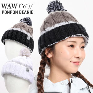 24-25 WAW E PONPON BEANIE ||r[j[ jbgLbv Xm[{[h XL[ obNJg[