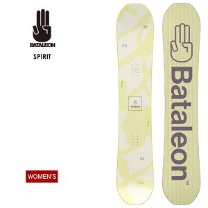 【無料ワックスサービス有】24-25 2025 BATALEON バタレオン SPIRIT スピリット グラトリ フリーライド スノーボード 板 レディース ウーメンズ