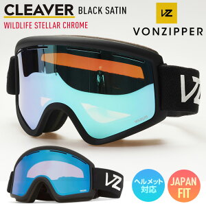 2025 VONZIPPER {Wbp[ CLEAVER N[o[ Xm[{[h S[O BLACK SATIN YFWILDLIFE STELLAR CHROME XL[ BE21M704 KLC yځ[܂z