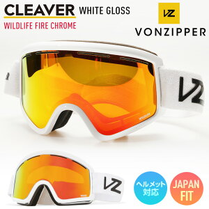 �y30���܂Ŏg����ő�2500�~�I�t�N�[�|���z2025 VONZIPPER �{���W�b�p�[ CLEAVER �N���[�o�[ �X�m�[�{�[�h �S�[�O�� WHITE GLOSS �����Y�FWILDLIFE WHITE CHROME �X�L�[ BE21M704 WFC �y�ځ[���܂�z