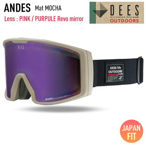 Xm[{[h S[O DEES fB[Y ANDES AfX Mat MOCHA YFPINK/PURPULE Revo mirror XL[  Xm{[ DYG-2372