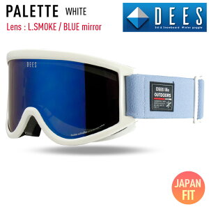 Xm[{[h S[O DEES fB[Y PALETTE pbg DBG-2462-6 WHITE YFL.SMOKE / BLUE mirror XL[ Xm{[