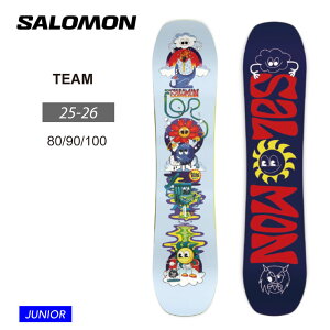【無料ワックスサービス有】25-26 2026 SALOMON サロモン TEAM キッズ ジュニア スノーボード