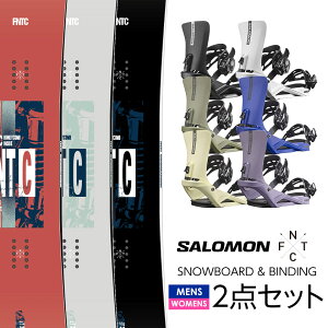 取付無料 FNTC エフエヌティーシー TNT C スノーボード & RHYTHM リズム バインディング 2点セット 24-25 2025