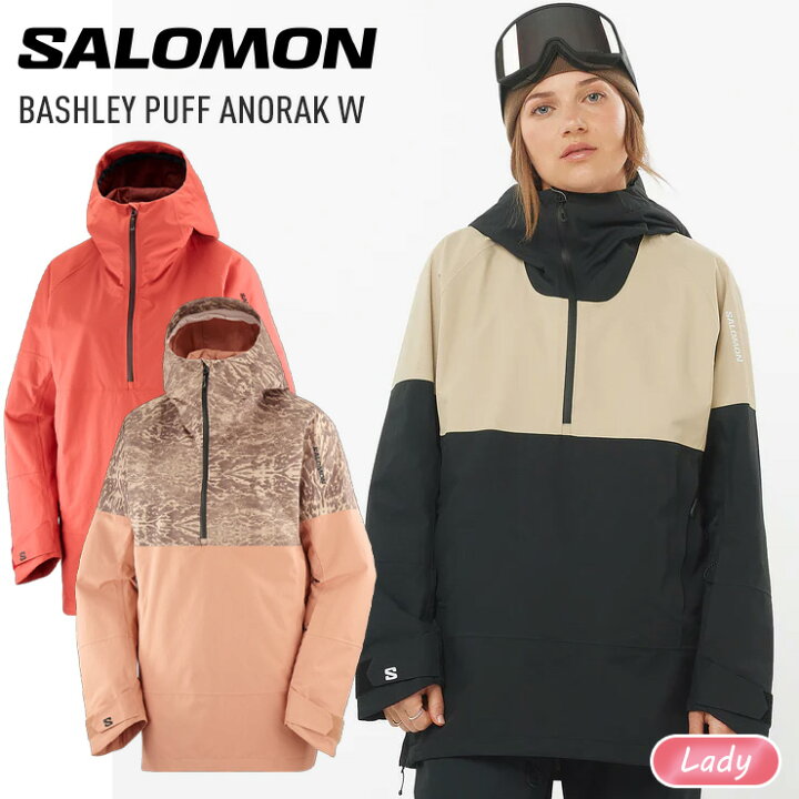 楽天市場】24-25 SALOMON サロモン BASHLEY ANORAK JACKET W 