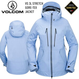 y|CgUP!!z24-25 VOLCOM {R VS 3L STRETCH GORE-TEX JACKET Xgb` SAebNX WPbg Xm[{[h Xm{[ EFA H0652500 2025 yځ[܂z