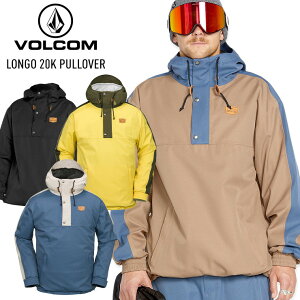 ySS̊Ԓ|Cg10{gő2500~ItN[|z݌ɕo 24-25 VOLCOM {R LONGO 20K PULLOVER S vI[o[ WPbg Xm[{[h XL[ EFA G0652511 2025 yځ[܂
