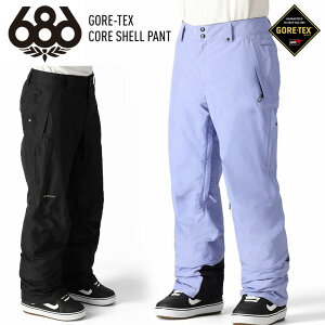 24-25 686 シックスエイトシックス GORE-TEX GORE SHELL PANT ゴアテックス シェル パンツ スノーボード スキー ウェア M2W204