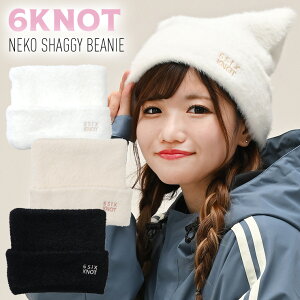 y|CgUP!!z2026 6KNOT VbNXmbg NEKO SHAGGY BEANIE lRVM[r[j[ ϐ h Xm[{[h XL[ ANTHEM AZ yځ[܂z