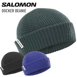 2026 SALOMON T DOCKER BEANIE hbJ[ r[j[ jbgX Xm[{[h XL[ yځ[܂z