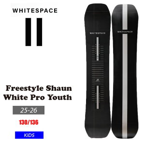\ybNXT[rXLz25-26 2026 WHITESPACE zCgXy[X Freestyle Shaun White Pro Youth LbY WjA Xm[{[h
