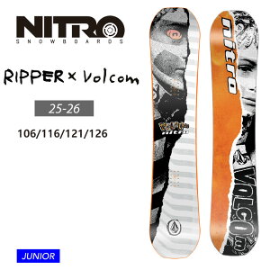 �y�������b�N�X�T�[�r�X�L�z25-26 2026 NITRO �i�C�g�� RIPPER X VOLCOM �W���j�A �X�m�[�{�[�h