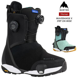 25-26 2026 BURTON o[g Women's Waverange X Step On Wide EF[uWGbNX XebvICh Xm[{[h u[c fB[X E[Y