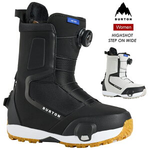 25-26 2026 BURTON o[g Women's Highshot Step On Wide nCVbg XebvICh Xm[{[h u[c fB[X E[Y