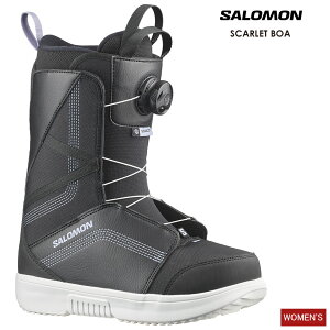 \ 25-26 2026 SALOMON T SCARLET BOA XJ[bg {A Xm[{[h u[c fB[X E[Y