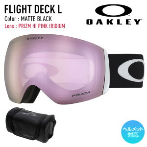 2026 OAKLEY I[N[ Xm[{[h XL[ S[O FLIGHT DECK L tCgfbLG J[: MATTE BLACK Y: PRIZM HI PINK IRIDIUM yځ[܂z