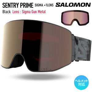 2026 SALOMON T SENTRY PRIME SIGMA Zg[vCVO} J[ : Black Y : Sigma Gun Metal XL[ Xm[{[h S[O