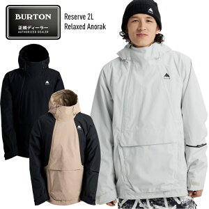 2026 BURTON o[g Reserve 2L Relaxed Anorak U[u bNX AmbN WPbg Y Xm[{[h Xm{[ EFA yځ[܂z