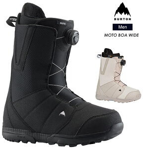 BURTON �o�[�g�� Men's Moto BOA Wide ���g�{�A ���C�h 26-27 2027 �X�m�[�{�[�h �u�[�c �����Y