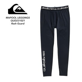 2023年春夏モデル QUIKSILVER クイックシルバー メンズ MAPOOL LEGGINGS ラッシュガード ラッシュレギンス QUD231021