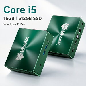 �y6,000�N�[�|��OFF�z �~�jPC minipc mini pc �~�j�p�\�R�� Core i5 16GB������ 512GB SSD Windows11 Pro WiFi6 Bluetooth5.2 4K60Hz 2��� HDMI DP USB3.2 ���^PC �f�X�N�g�b�vPC �ȃX�y�[�X �R���p�N�g �L��LAN VESA�Ή� ����