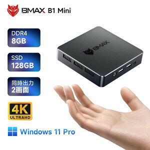 y4,000~N[|OFF&r[Tz ~jpc mini pc Windows11 ^pc 8GB 128GB ~jp\R ~j fXNgbvPC ~jfXNgbvp\R BMAX B1mini 4K HDMI LAN|[g ݂pc ^p\R É office 20