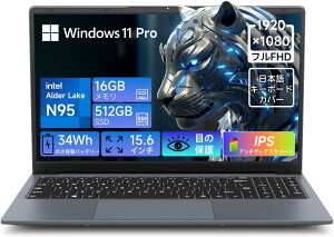 ySS50%lz m[gp\R 15.6C` m[gPC Intel N95 16GB 512GB SSD eʃobe[ Windows11Pro USB3.2 Type-C FHD M É m[g p\R fXNgbv pc eL[t @