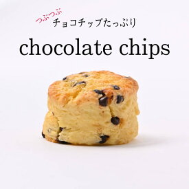 《チョコチップ》チョコチャンクスコーン 2個 スイーツ 冷凍発送 人気 美味しい 焼き菓子 プレゼント チョコ 食べ方 簡単 おすすめ お取り寄せ 大阪