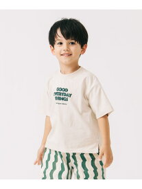 【SALE／20%OFF】ポップ プリント Tシャツ 2025SS(100~140cm) B:MING by BEAMS ビーミング ライフストア バイ ビームス トップス カットソー・Tシャツ ブルー ホワイト【RBA_E】[Rakuten Fashion]