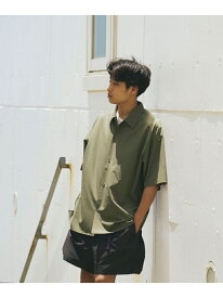 【SALE／50%OFF】B:MING by BEAMS / ユーティリティ ショートスリーブ シャツ B:MING by BEAMS ビーミング ライフストア バイ ビームス トップス シャツ・ブラウス ブラック カーキ【RBA_E】[Rakuten Fashion]