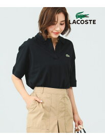 LACOSTE / Vネック ポロシャツ B:MING by BEAMS ビーミング ライフストア バイ ビームス トップス カットソー・Tシャツ ブラック ホワイト【送料無料】[Rakuten Fashion]