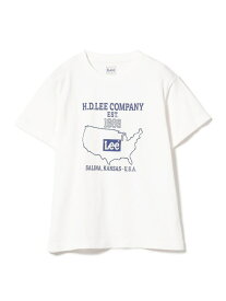 LEE / ロゴ ハーフスリーブ Tシャツ B:MING by BEAMS ビーミング ライフストア バイ ビームス トップス カットソー・Tシャツ ホワイト【送料無料】[Rakuten Fashion]