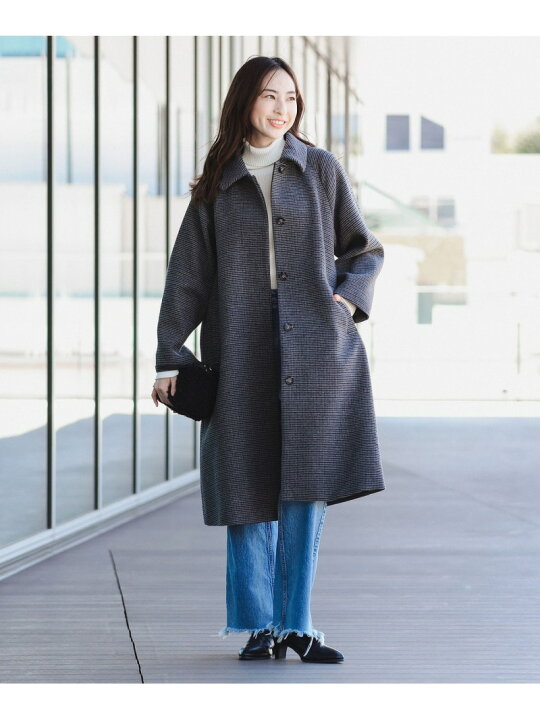 楽天市場】チェック ステンカラー コート(S~M) 24AW きれいめ B:MING 