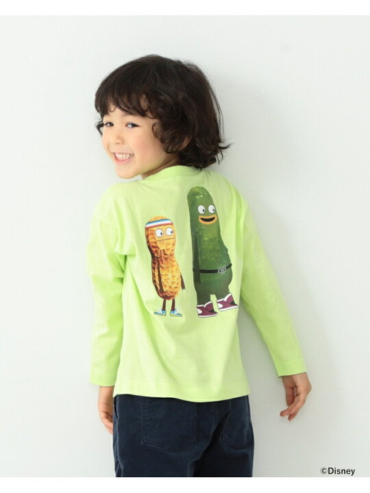 楽天市場 Sale 40 Off B Ming By Beams Disney ピクルスとピーナッツデザイン ロングスリーブ Tシャツ 90 140cm B Ming By Beams ビーミング ライフストア バイ ビームス カットソー Tシャツ イエロー グレー Rba E Rakuten Fashion B Ming Life Store By