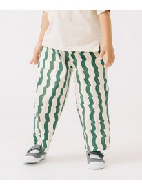 【SALE／30%OFF】【5/22新規値下げ】WAVY ストライプ パンツ 2025SS(100~140cm) B:MING by BEAMS ビーミング ライフストア バイ ビームス パンツ その他のパンツ ブルー グリーン【RBA_E】[Rakuten Fashion]