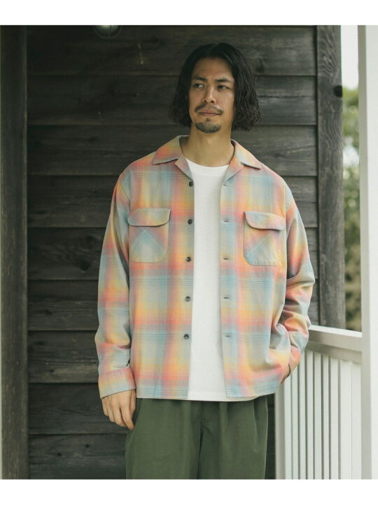 楽天市場】【SALE／40%OFF】PENDLETON / 別注 オープンカラー シャツ B 