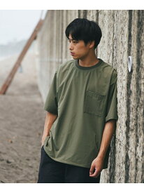 【SALE／50%OFF】B:MING by BEAMS / ユーティリティ クルーネック Tシャツ 半袖 B:MING by BEAMS ビーミング ライフストア バイ ビームス トップス シャツ・ブラウス ブラック カーキ【RBA_E】[Rakuten Fashion]