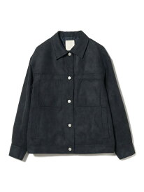 【SALE／40%OFF】【1/15再値下げ】スエードライク ジャケット(S~M) 25AW 秋冬 秋アウター 羽織り ライトアウター カバーオール 春まで使える B:MING by BEAMS ビーミング ライフストア バイ ビームス ジャケット・アウター ブルゾン・【RBA_E】【送料無料】[Rakuten Fashion]