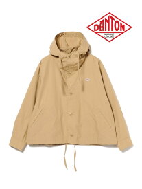 DANTON / コットン フード ジャケット 春アウター 軽量 B:MING by BEAMS ビーミング ライフストア バイ ビームス ジャケット・アウター ブルゾン・ジャンパー ネイビー ベージュ【送料無料】[Rakuten Fashion]