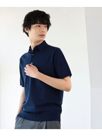 B:MING by BEAMS / ウォッシャブル ニット ショートスリーブ ポロシャツ 24SS B:MING by BEAMS ビーミング ライフストア バイ ビームス トップス ポロシャツ ネイビー ブラック ブラウン【送料無料】[Rakuten Fashion]